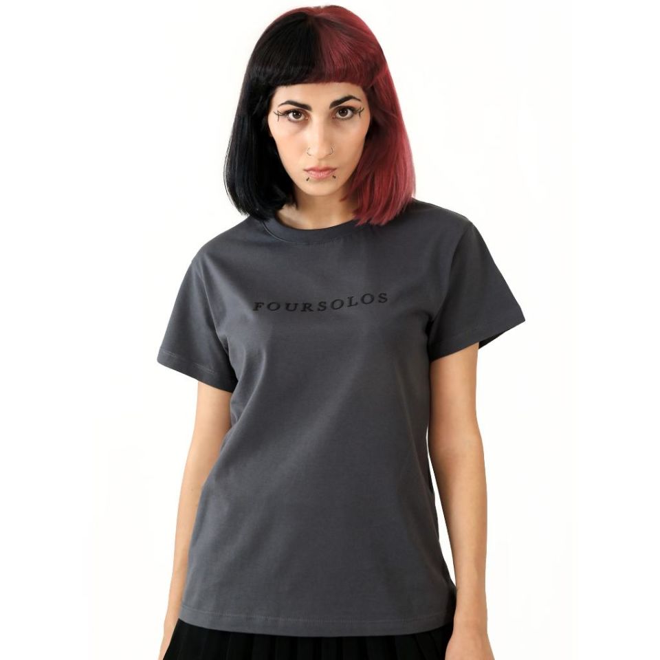 Orijinal Seri Kadın T-Shirt XS - Antrasit
