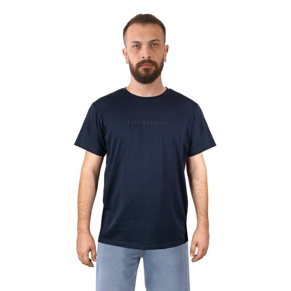 Orijinal Seri Erkek T-Shirt XXL - Lacivert